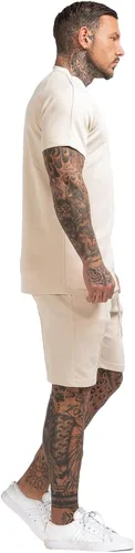 Vista 5 de GINGTTO Conjunto corto de 2 piezas para hombre conjunto casual de verano