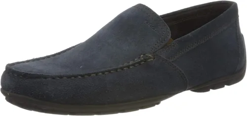 Vista 18 de Geox Mocasín de conducción Monet19 para hombre Cuero negro