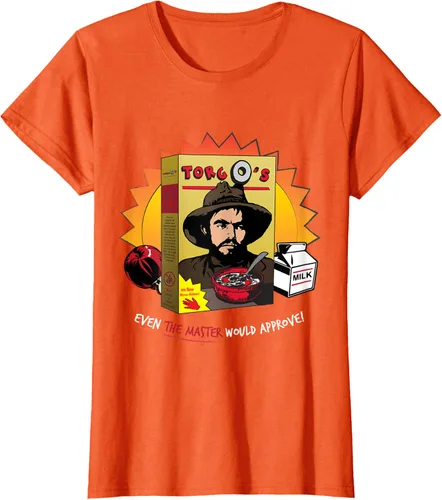 Vista 40 de Torgo Camiseta de película de culto de cereales, Negro, S