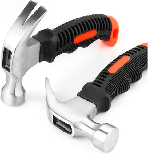 Vista 3 de Ajuste para martillo de clavos martillos mango ergonómico, herramienta portátil pequeña para el hogar, herramientas de mano para carpintería