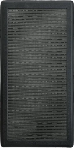 Vista 2 de iCustomRug Tapete ergonómico antifatiga, para estar cómodo de pie en la cocina, baño, estación de trabajo, tapete de espuma viscoelástica de 39 x 20