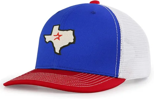 Vista 22 de Houston Texas Gorras De Camionero De Malla Personalizadas Gorras Unisex Bordadas Gorras Negro