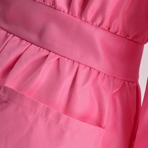 Vista 5 de Poboola Pink President Costume For Women Power Jumpsuit Halloween Cosplay Cheerleader Outfit Party Suit Adult Costumes