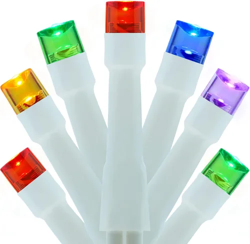 Vista 16 de YULETIME - Tira de 300 luces LED rosadas de color blanco cálido de 100 pies con adaptador de 8 modos, 4 pulgadas de espacio, cable transparente Rosa