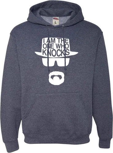 Vista 8 de Go All Out Sudadera con capucha "I Am The One Who Knocks" para hombre y mujer
