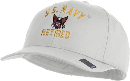 Vista 27 de e4Hats.com Gorra bordada militar retirada de la Marina de los EE