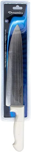 Vista 2 de Dynamic Pro-Grip Santoprene, Cuchillo de chef Softgrip de 10 pulgadas, blanco, grande