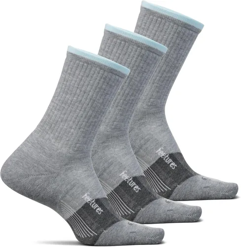Vista 19 de Feetures Calcetines Elite Light Cushion Mini Crew Negro (3 pares)