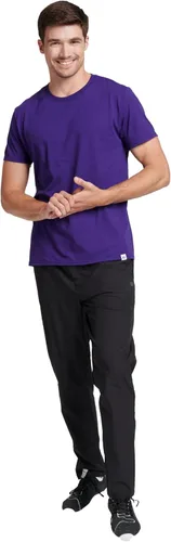 Vista 2 de Russell Athletic Camisetas Dri-Power de manga corta para hombre, absorben la humedad, protección contra olores, UPF 30+, tallas S-4x