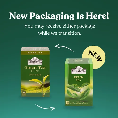 Vista 2 de Ahmad Tea Té verde puro, cajas de 20 unidades (paquete de 6)