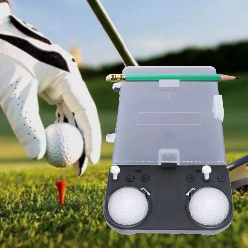 Vista 4 de MUXSAM Kit de soporte de tarjeta de puntuación de golf de 1 pieza para carrito GOF
