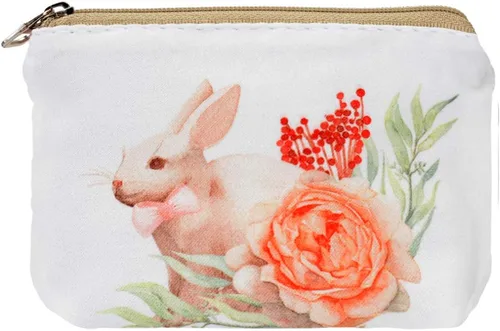 Vista 43 de Monedero de moda para mujer y niña, cartera con bolsillo para llaves, bolsa de cambio, lindo portamonedas Baby Pandas