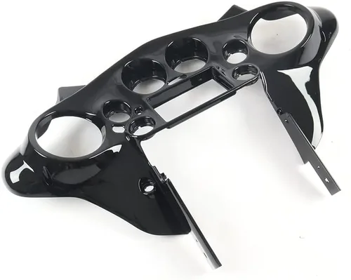 Vista 4 de Carenado interior doble DIN con kit de carenado de murciélago de altavoz de 6.5 pulgadas para Harley-Davidson Touring FLH 1998-2013