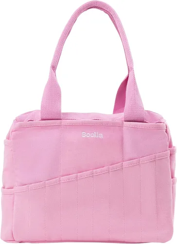 Vista 18 de Soolla Bolsa de estudio: organizador de almacenamiento de suministros de arte y bolsa de herramientas de cerámica, bolsa lavable, bolsa de hilo