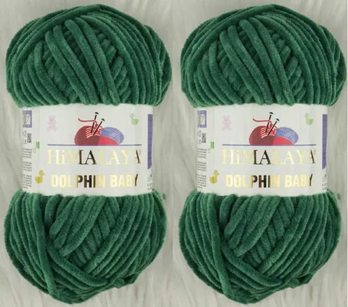 Vista 26 de Himalaya Dolphin 80301 - Ovillo de lana para tejer, 2 madejas, 264 yardas, 2 x 3.53 oz (80301)
