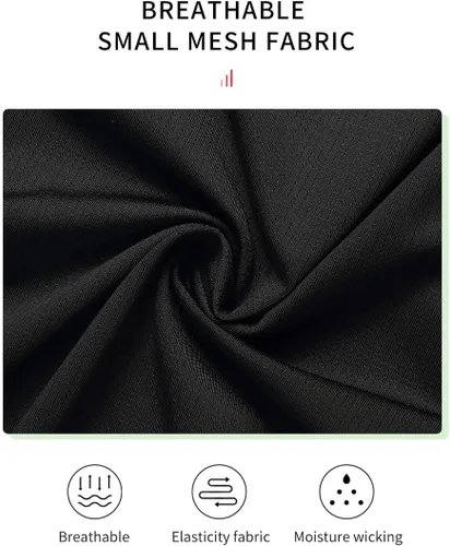 Vista 4 de WOSAWE Camiseta de ciclismo transpirable de manga corta para hombre
