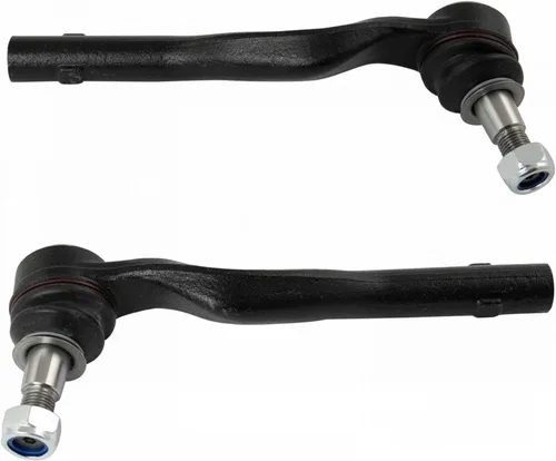 Vista 70 de TRQ Juego de barras de acoplamiento interiores delanteras de 2 piezas compatibles con Fiat 500 2012-2019
