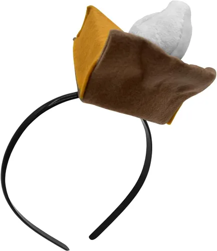 Vista 3 de Nicky Bigs Novelties Mini sombrero de comida diadema accesorio de disfraz de vendedor para adultos