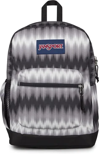 Vista 13 de JanSport Cross Town Plus - Mochila con compartimento principal grande, bolsillo lateral para botella de agua, funda acolchada para laptop de 15
