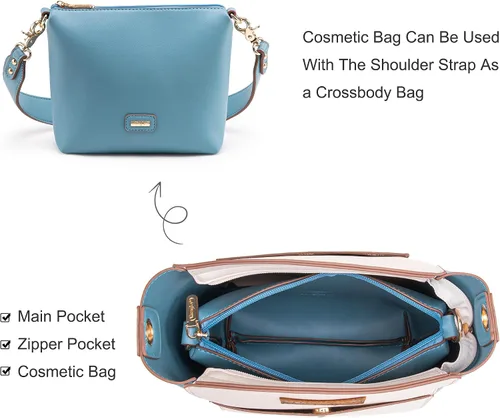 Vista 5 de Wrangler Bolsos de hombro para mujer con correa de guitarra