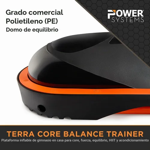 Vista 8 de Terra Core Balance Trainer – Inflatable Home Gym Fitness Platform for Core, Strength, Balance, HIIT and Conditioning, Full Body Functional Training