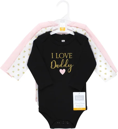 Vista 2 de Hudson Baby unisex-baby Cotton Long-sleeve Bodysuits