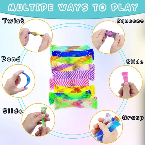 Vista 6 de Juguete Fidget (5 colores) para aliviar el estrés, mejorar el enfoque, alivia el estrés y aumenta la concentración para adultos y niños, ha ayudado