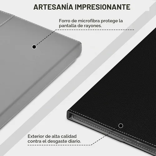 Vista 6 de DETUOSI - Funda universal para tablet Android de 7 pulgadas, color negro