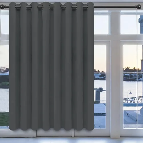 Vista 269 de Easy-Going - Cortinas opacas para dormitorio, aislamiento térmico sólido con ojales, cortinas de ventana para reducción de ruido, cortinas