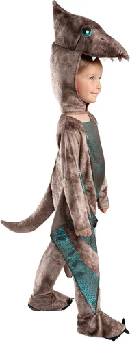 Vista 2 de Spirit Halloween Disfraz de dinosaurio de Pterodáctilo, lindo disfraz de animal, cosplay de dinosaurio, traje de una pieza