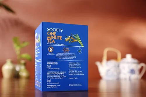 Vista 4 de Society One Minute Tea Premix - Sabor Masala, 10 sobres