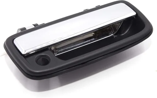 Vista 2 de Manija de puerta cromada exterior del pasajero delantero derecho compatible con Toyota Tacoma 1995 2004