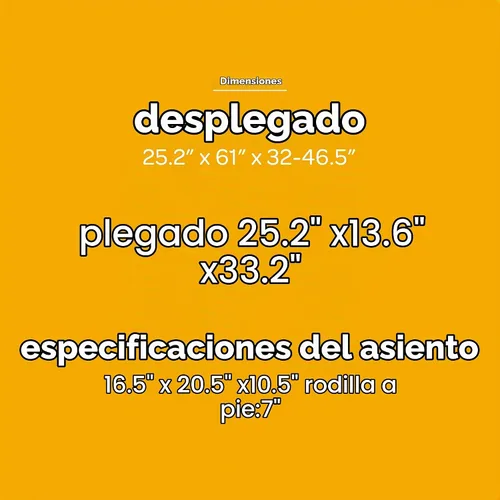 Vista 9 de Larktale Caravan - Caravana plegable de doble plaza, cochecito todo terreno para niños, bebés, niños pequeños