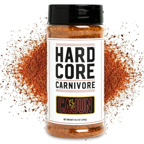 Vista 21 de Hardcore Carnivore Rojo: Condimento multiusos (coctelera de 11 onzas) Hecho en Texas, para cerdo, pollo, barbacoa, asar a la parrilla y ahumar