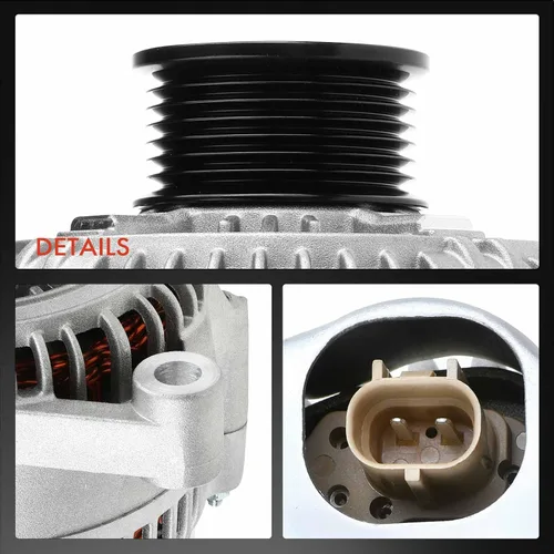 Vista 7 de A-Premium Alternador compatible con Dodge Ram 1500 2500 3500 4000 1999-2000, Ram 1500 Van 2500 Van 3500 Van 1999-2000, Durango Dakota 1999-2000