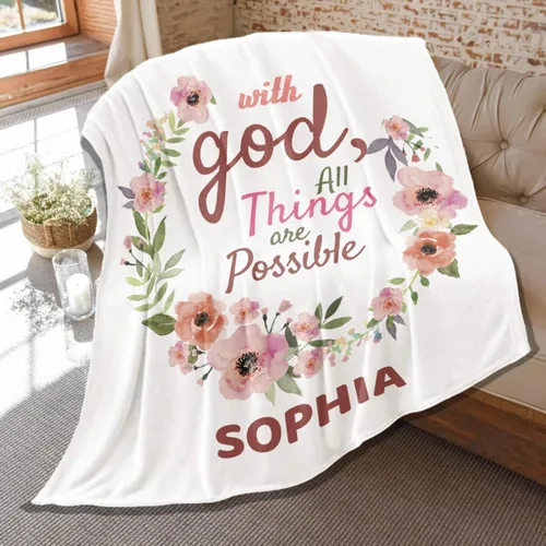 Vista 24 de Mantas de versículo bíblico de franela de felpa suave para niños, manta ligera para aire acondicionado para niños, decoración de sofá, habitación