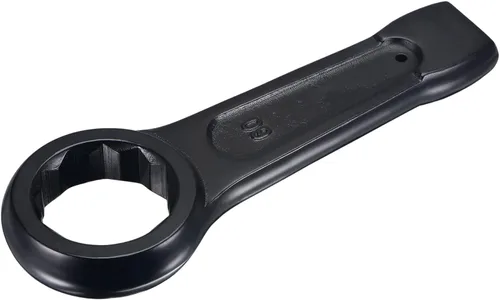 Vista 10 de uxcell Llave tipo anillo de extremo de caja de 0.866 in, herramienta de mano de llave de cabeza única de acero de alta resistencia Hand Tool