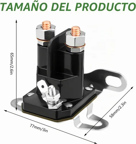 Vista 6 de Starter Solenoide 12V para Bad Boy 108-5349-00 ZT CZT MZ Cortacésped de Giro Cero Tractor de Césped