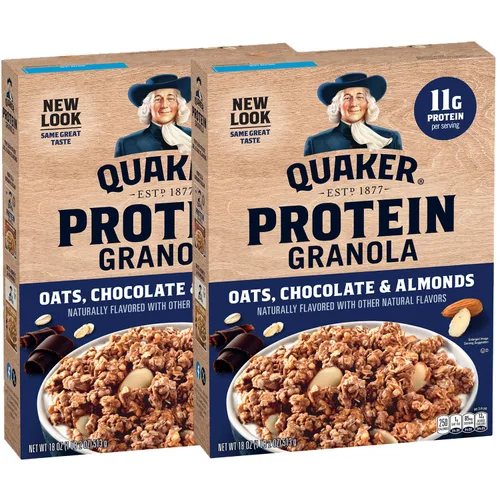 Vista 7 de Quaker Simply Granola Miel y Almendra, (paquete de 2)