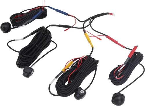 Vista 7 de Sistema de cámara de visión panorámica de coche 1080P HD 360 ONT trasera L alrededor de las cámaras para la pantalla de control central