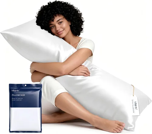 Vista 161 de MR&HM - Funda de almohada de satén