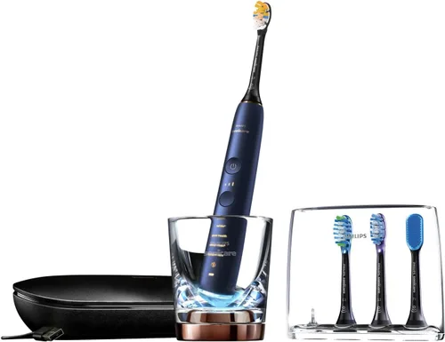 Vista 10 de Philips Sonicare DiamondClean Smart 9750 Cepillo de dientes eléctrico, cepillo de dientes sónico con aplicación, sensor de presión, detección