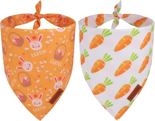 Vista 7 de PTDECOR Bandana de Navidad para perro, diseño de muñeco de nieve de Papá Noel, bufanda reversible para mascotas, diseño de triángulo rosa