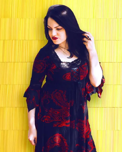 Vista 7 de Dare to Wear Vestido de corsé renacentista vestido de bruja gótica victoriana atemporal para mujer, para uso diario, Halloween, cosplay, festivales