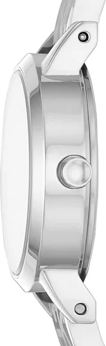 Vista 2 de DKNY Soho - Reloj de vestir delgado de cuarzo de acero inoxidable para mujer