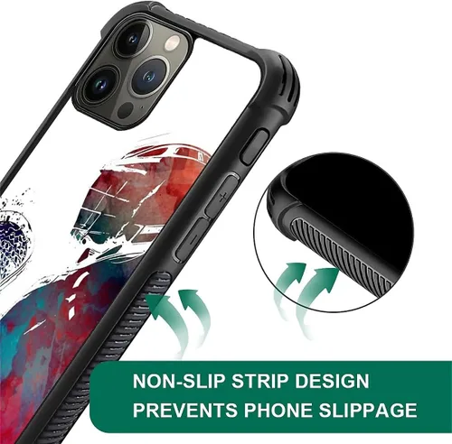 Vista 47 de Compatible con funda para iPhone 6 Plus/6s Plus,Bite Your Teeth Diseño de patrón asombroso, funda trasera dura de PC anti-arañazos y a prueba