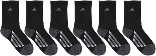 Vista 5 de adidas - Calcetines acolchados para niños y niñas 6 pares