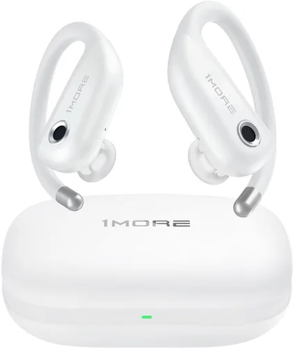 Vista 10 de 1MORE S50 Fit - Auriculares abiertos, auriculares Bluetooth inalámbricos Bluetooth 5.3 con 4 micrófonos, auriculares ligeros con ganchos