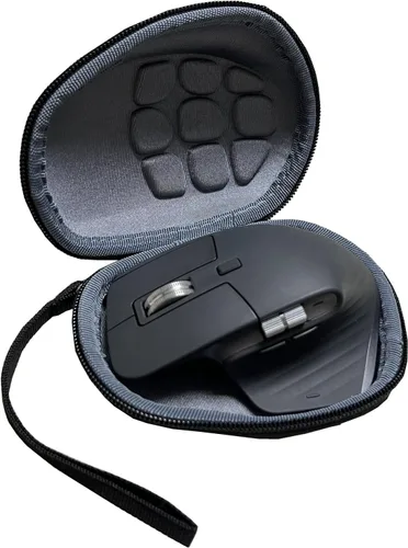 Vista 8 de CANTOO Funda rígida de viaje para mouse Logitech MX Master 3 / 3S / 2S / Advanced, mouse inalámbrico, bolsa de almacenamiento protectora