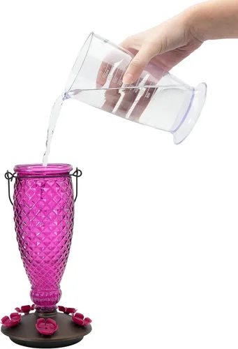 Vista 8 de Perky-Pet Concentrado líquido de néctar de colibrí transparente en lata de aluminio reciclable, 4 latas, 12 onzas cada una, hace 96 onzas en total